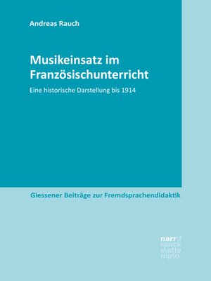 cover image of Musikeinsatz im Französischunterricht